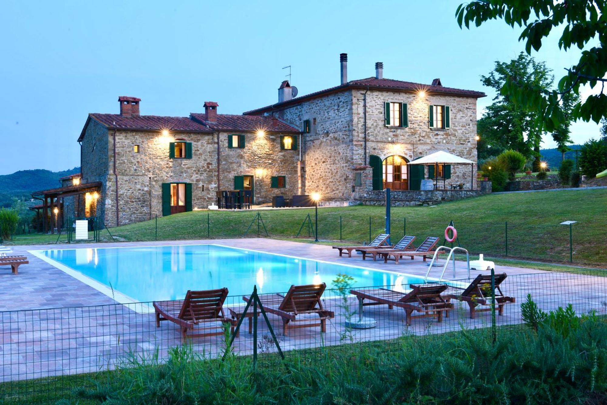 Agriturismo I Poggilunghi Civitella in Val di Chiana Dış mekan fotoğraf