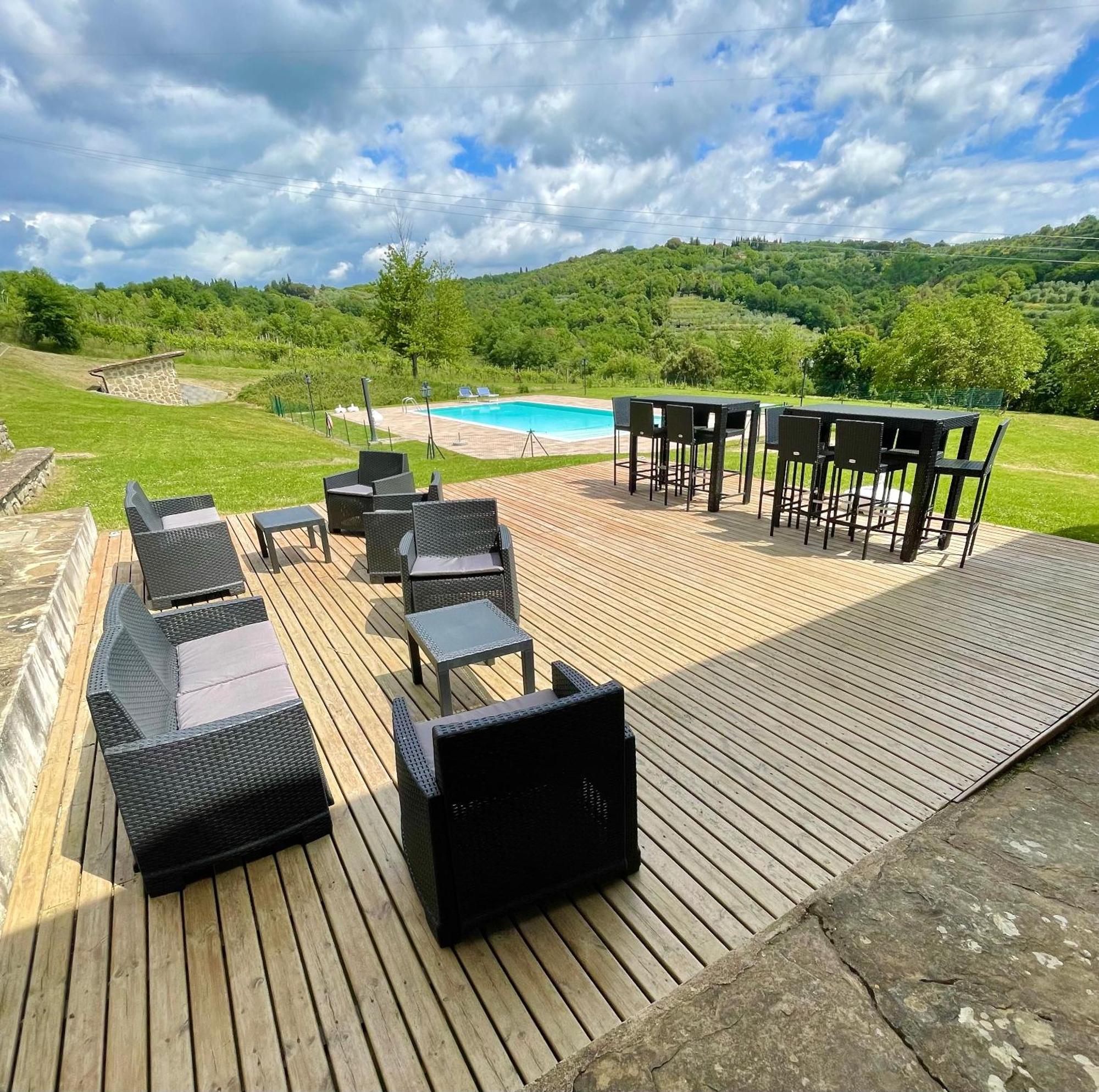Agriturismo I Poggilunghi Civitella in Val di Chiana Dış mekan fotoğraf