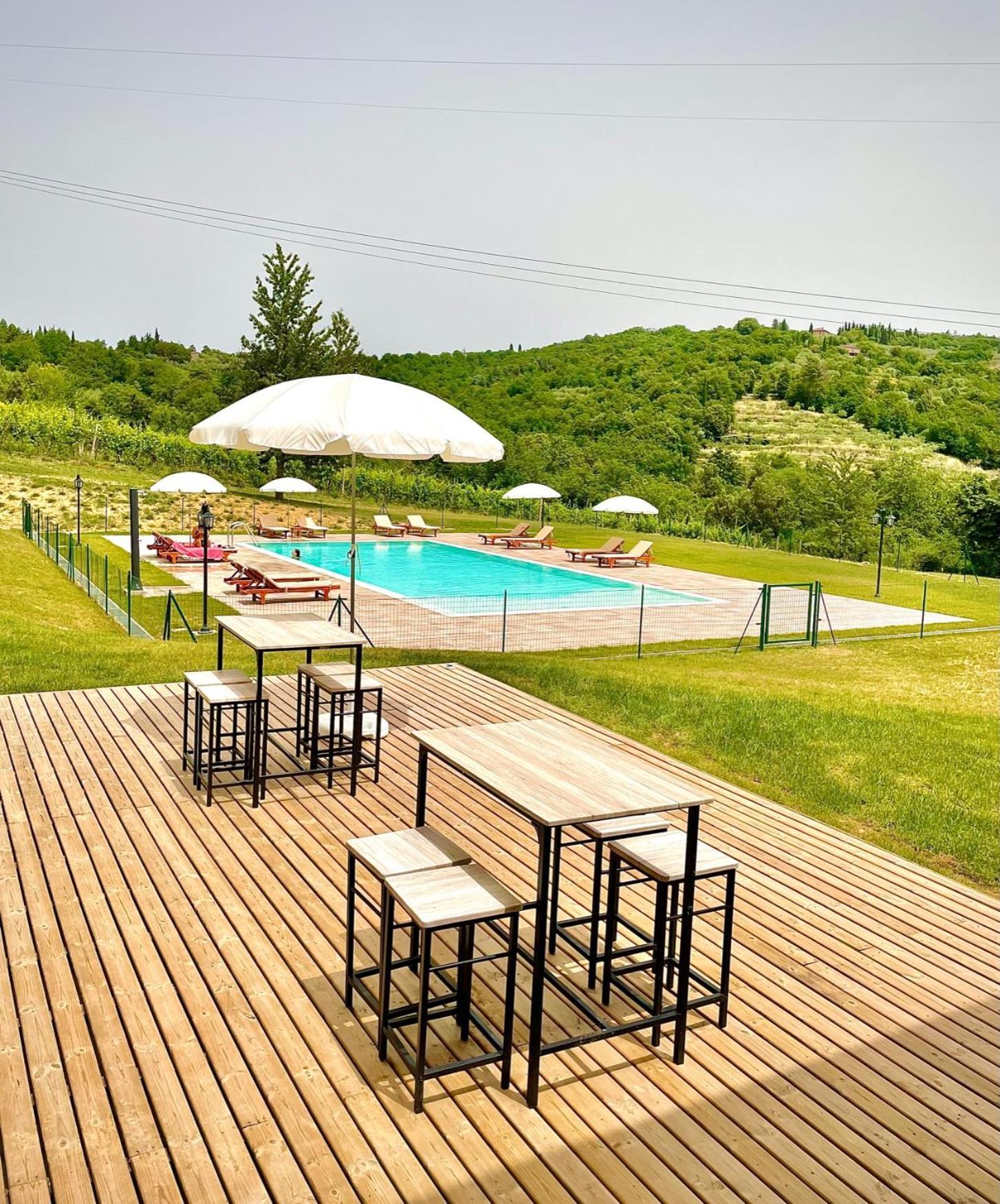 Agriturismo I Poggilunghi Civitella in Val di Chiana Dış mekan fotoğraf